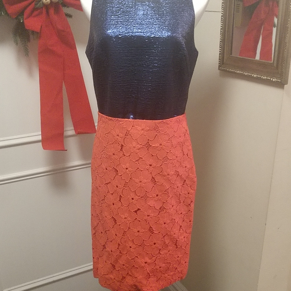 Ann Taylor flower lined skirt